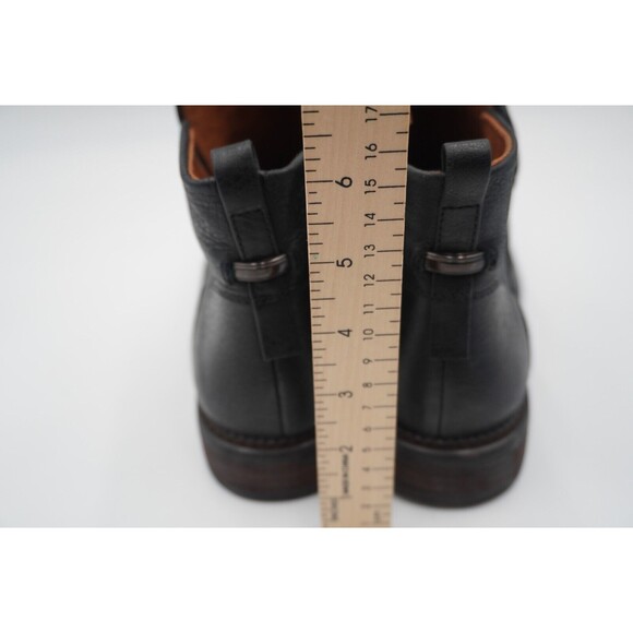 Franco Sarto Hyla Leather Ankle Boot Women's Size 11M Black Bootie Side Zip - Picture 10 of 10